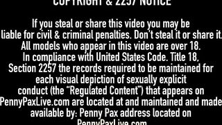 Pussy Lickers Penny Pax & Amara Romani have Moca Cream Sex!