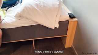 Stepmother Share a Bed In A Hotel Room