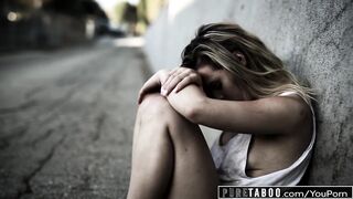 PURE TABOO Homeless Teen gets  Creampie