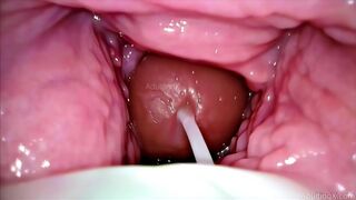 Cum Inside Me Over and Over! Camera inside Vagina Creampie Cervix POV