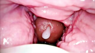 Cum Inside Me Over and Over! Camera inside Vagina Creampie Cervix POV