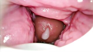 Cum Inside Me Over and Over! Camera inside Vagina Creampie Cervix POV