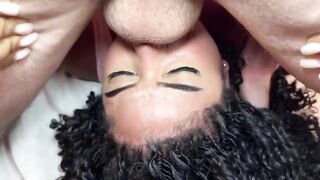 Hard Fuck for Busty Latina Stepdaughter Gives Her Uncontrollable Squirting Orgasms on Stepdad's Big Dick
