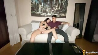 I invited a friend over to watch a movie, but we got horny and plans changed