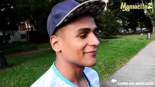 CarneDelMercado - Luna Castillo Nerdy Latina Colombiana With A Perfect Ass Gets Picked Up And Fucked