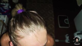 Fucked a hot teen neighbor in a Russian bath. Massive cumshot