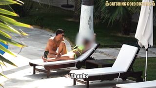 Fucking A Super Hot Venezuelan Gold Digger Deep In Her Pussy Then Kicking Her Out