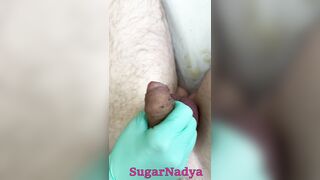Compilation of 9 Clients Spontaneous Ejaculations During Waxing