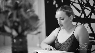 Amber Moore's Erotic Stories Make Charlie Forde Cum Hard!