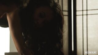 Bellesa - Dude Gets Horny In Class With His Gorgeous Yoga Instructor Demi Sutra