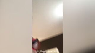 I destroyed a married man's ass on a balcony in front of a famous street in Italy