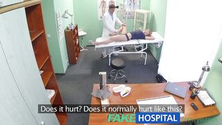 FakeHospital Innocent blonde gets the doctors massage