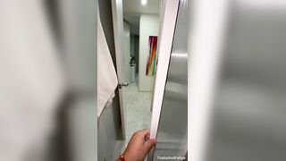 My new tenant watches me masturbate and makes me cheat