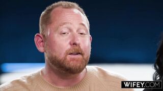 It started with sharing dreams and telling stories about old boyfriends. Now Ridley likes the feedback loop of screwing and having her spouse J see