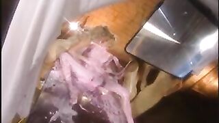 Liquid latex lesbian dildo fuck katja kean