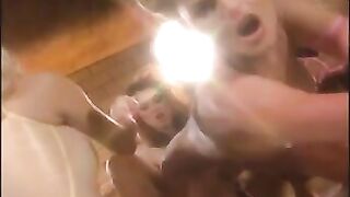 Liquid latex lesbian dildo fuck katja kean