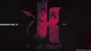 First Time Kink Model is Tag-Teamed by Horny Lesbos