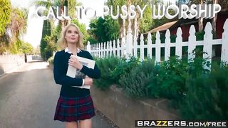 Brazzers - Hot And Mean - Call To Pussy Worship scene starr