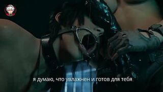 Lara Croft captured by russians