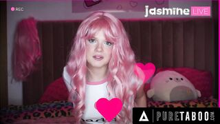 PURE TABOO eighteen y/o Camgirl Coco Lovelock CREAMPIED After Catfishing Creepy Old Stepdad On Livestream!