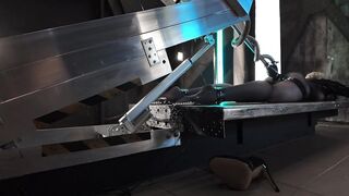 Naomi after 2 hours of automatic banging. fuckmachine burned out/ Naomi 9