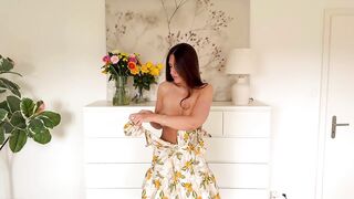 Hot Summer Costume Try on haul with Juliette Claire