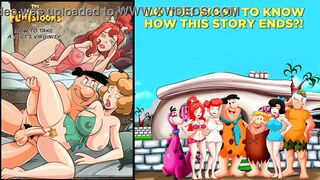 Screwing 2 virgins chick at the same time! Flintstones Cartoons porn