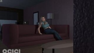 mother I'd like to fuck teases me with her biggest booty whilst my girlfriend waits in the living room - CG Comics - OCICI