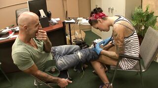 Angelica Heart Wears Her High Heels And Glasses During the time that Servicing Weenie- PervMilfsnTeens