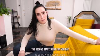 Breasty StepMom in Jeans Educate StepSon How to Make Her Cum / Kisscat.xyz