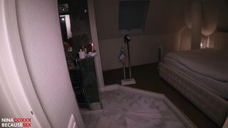 Hawt Blond Stepmom gets Screwed by Stepson after Shower