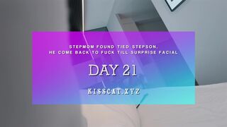 DAY twenty one - Step mommy caught fastened Step son share Room ???? Stepson came back with Surprise Screw and Facial