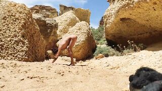 Real Amateur Pair Screwing in Public Beach – Doggy Style & Oral pleasure