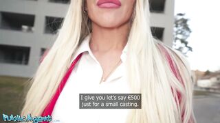 Public Agent - Large bazookas golden-haired mother I'd like to fuck Carla Boom sloppy POV oral-sex hard fast bang outdoors