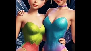 Double the fairy dust! Tinker Bell and her mysterious ally are sharing a magical pont of time. #disney #tinkerbell #peterpan #disneyedit #fairy #shorts #fyp