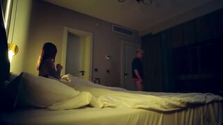 Step Mommy Shares Daybed with Step Son in 4K Hotel Dream—Wild Night!