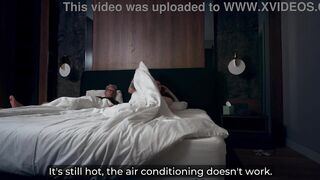 Step Mommy Shares Daybed with Step Son in 4K Hotel Dream—Wild Night!