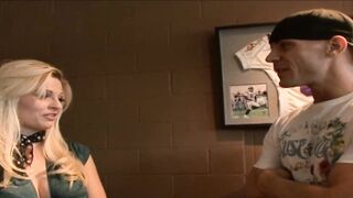 Next, that babe gives him a screwing lap dance whilst this chab plays with her boobs, followed by a wonderful...