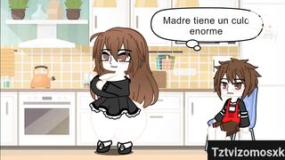 Male masturbates whilst thinking about his massive dream (Gacha Club)