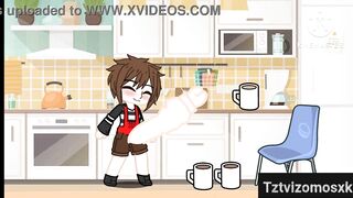 Male masturbates whilst thinking about his massive dream (Gacha Club)