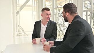 Breasty Language Teacher Anissa Kate Treats Aged Students To Steamy double penetration In Class GP3289