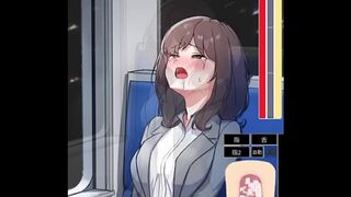 [Gameplay] Using the magic masturbator on Office Lady in educate Manga Game