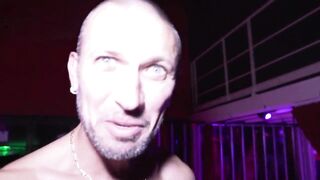 Behind the scene, Sexy blond and Brunette hair get screwed in the Swinger Club.