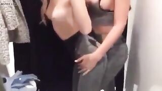 Lesbian changing room