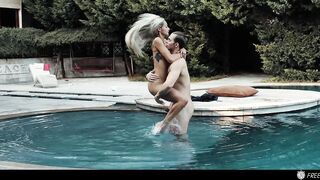 TIME FREEZE - Photographer FREEZES And Screws Celebrity Yoga Influencer Veronica Leal In Her Mansion