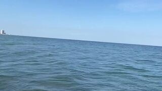 Exhibitionist Wife Flashes at Public Beach