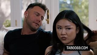 Oriental Teen Discovers S&M Sex Tape From Neighbors