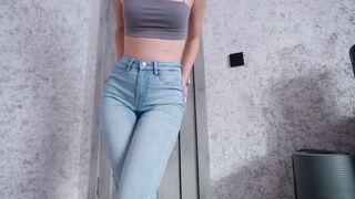 Female Desperation Pee In Jeans