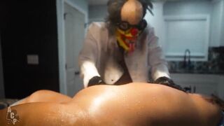 Noted Black Slut Gets The Almost all Contagious Disease Cured By A Insane Scientist In Atlanta