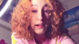 Large shirt fine pants below